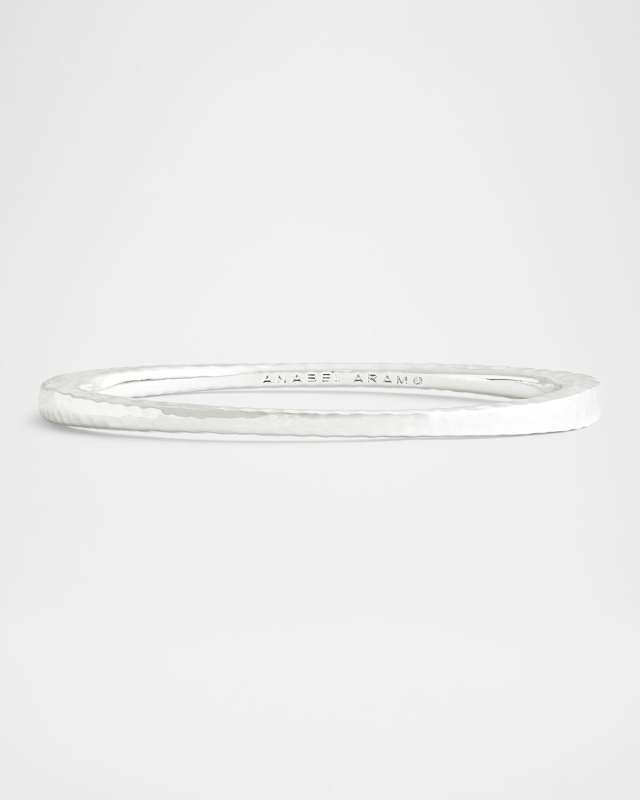 Farrier Thin Hinged Bangle Bracelet